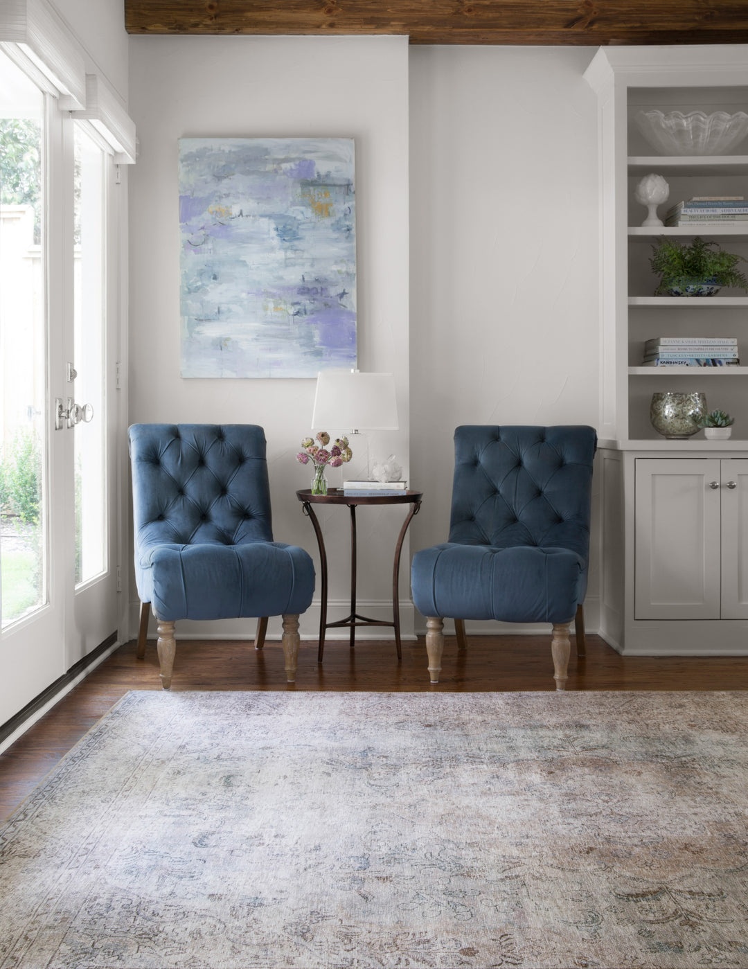 Loloi II Loren Silver / Slate Rugs