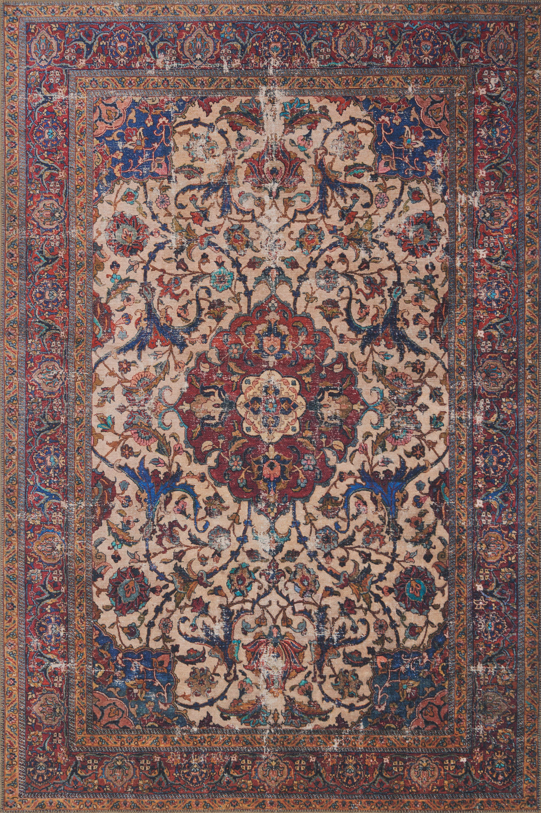 Loloi II Loren Sand / Multi Rugs
