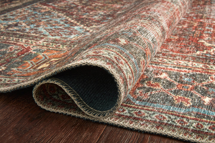 Loloi II Loren Brick / Midnight Rugs