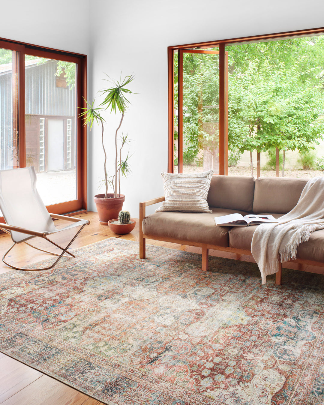 Loloi II Loren Brick / Multi Rugs