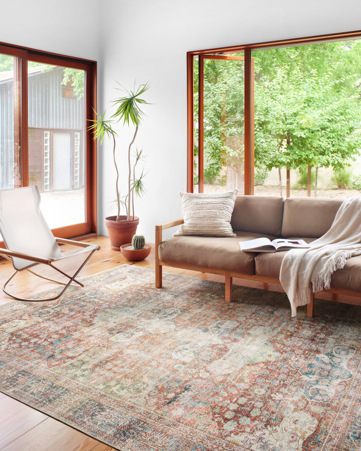 Loloi II Loren Brick / Multi Rugs