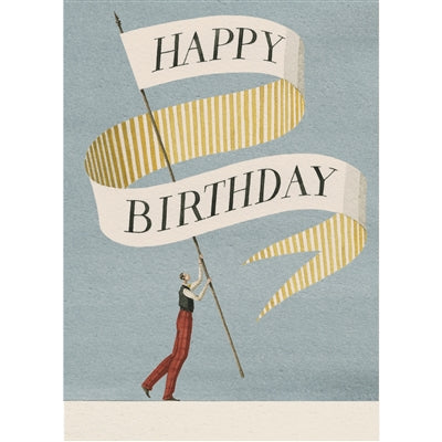 Happy Birthday Gentleman Card