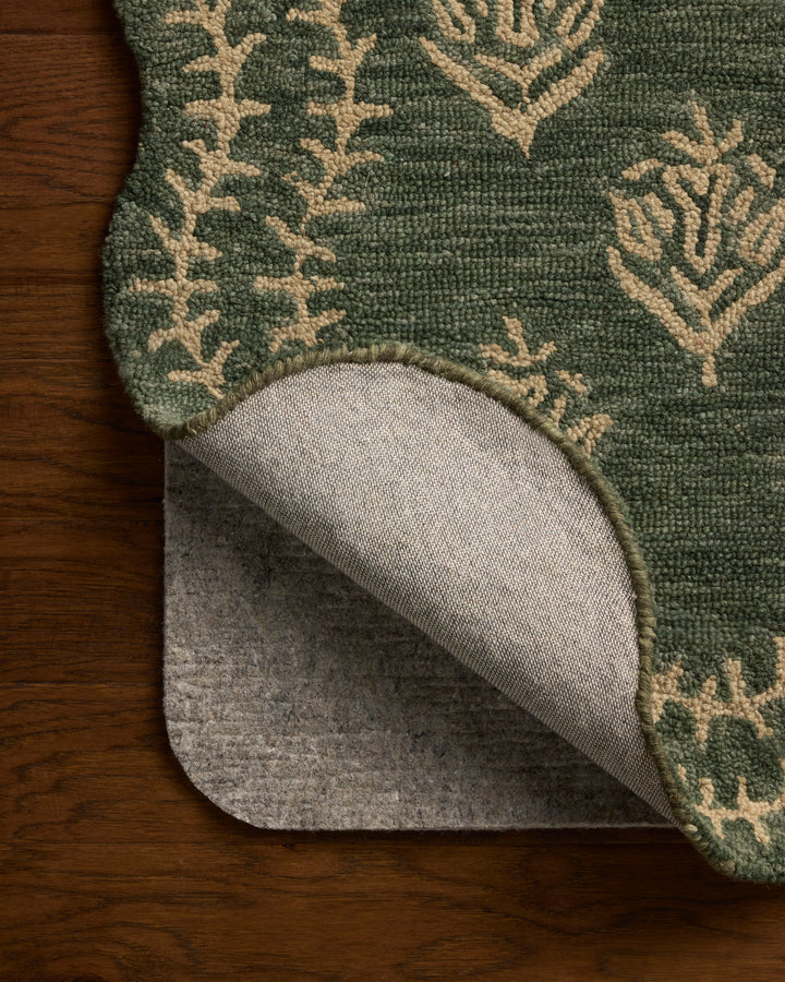 Rifle Paper Co. x Loloi Lisette Forest / Oatmeal detail image