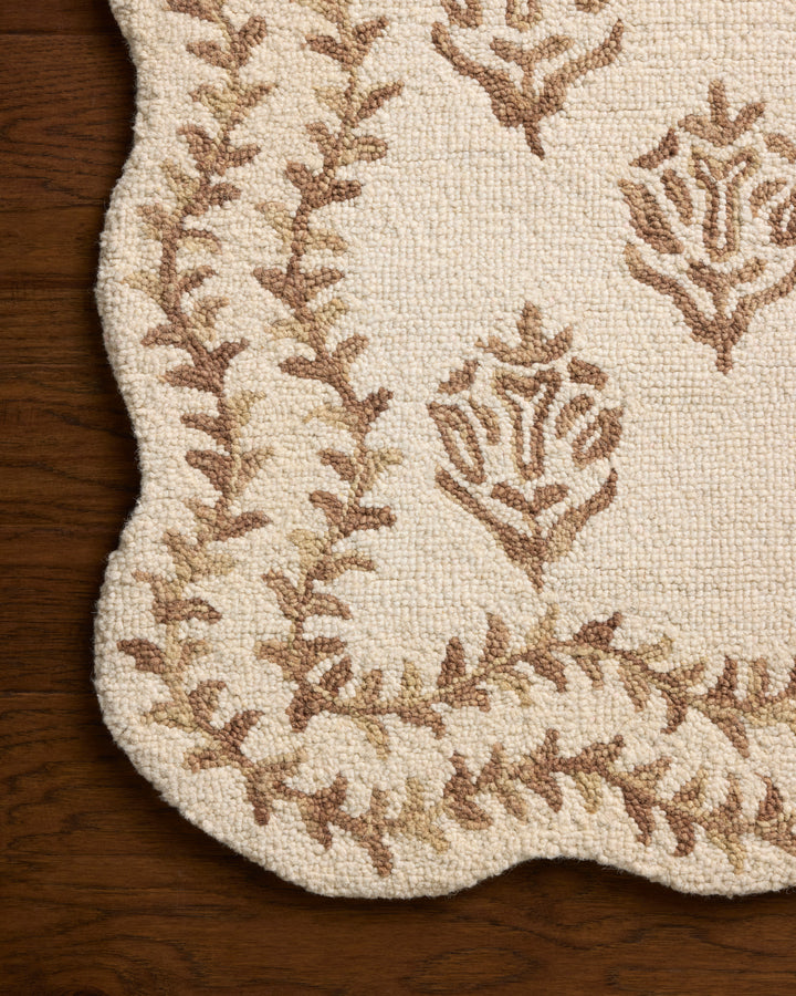 Rifle Paper Co. x Loloi Lisette Ivory / Natural detail image
