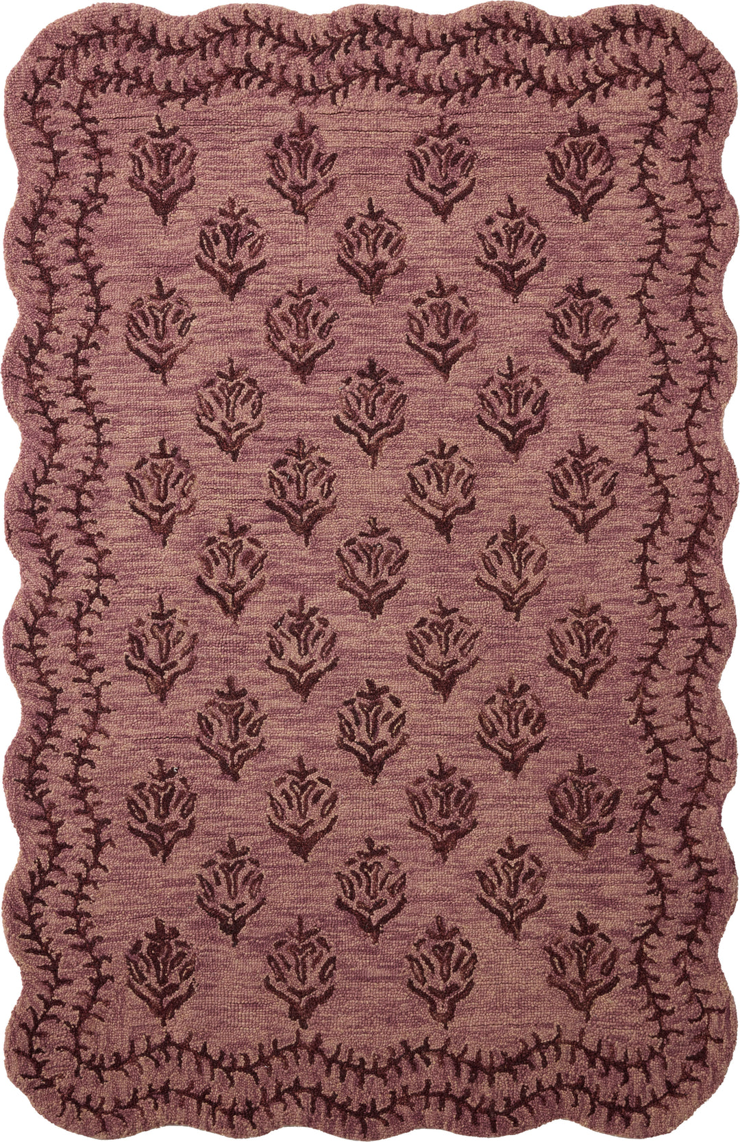 Rifle Paper Co. x Loloi Lisette Plum / Dark Plum