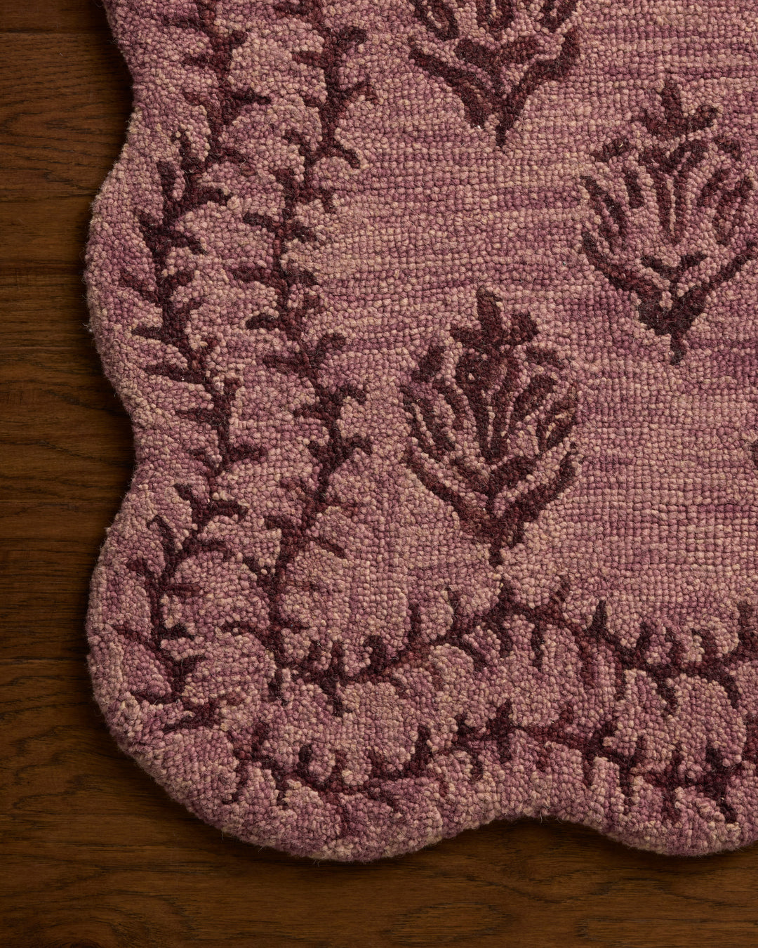 Rifle Paper Co. x Loloi Lisette Plum / Dark Plum detail image