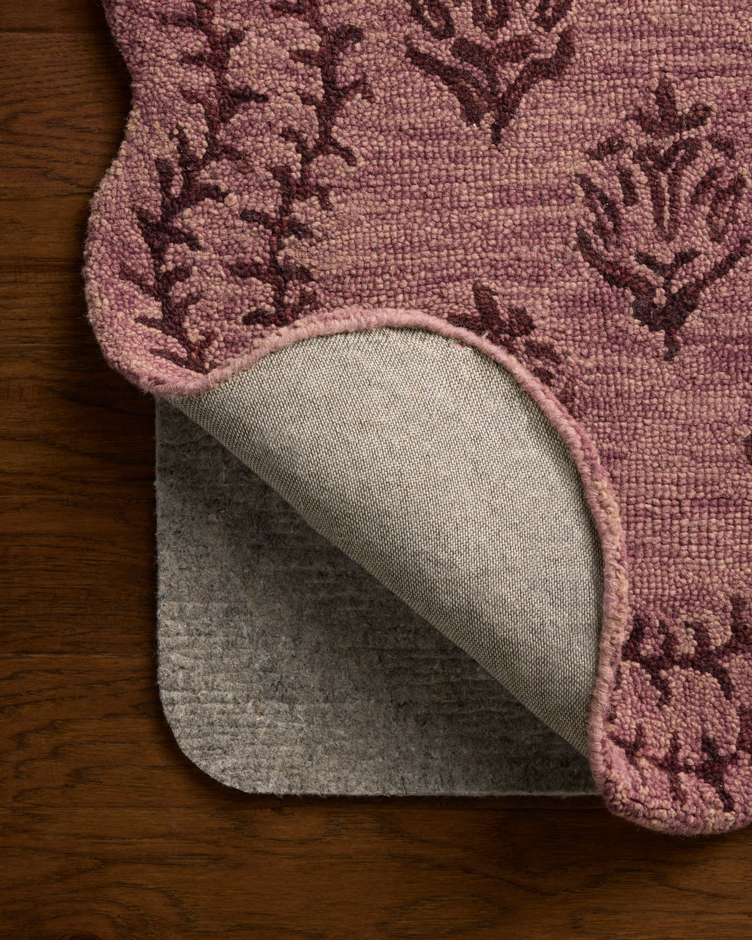 Rifle Paper Co. x Loloi Lisette Plum / Dark Plum detail image