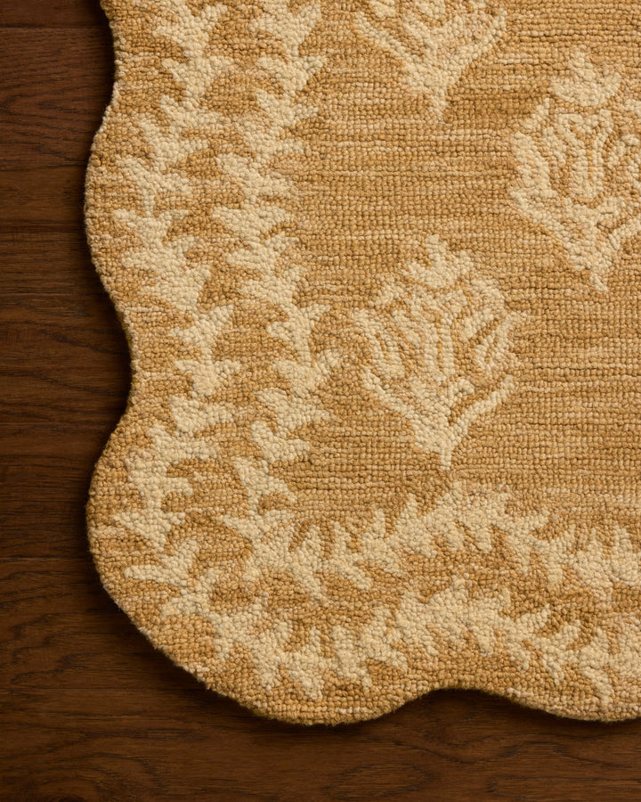 Rifle Paper Co. x Loloi Lisette Wheat / Ivory detail image