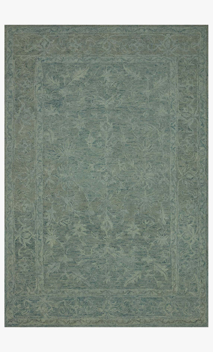 Loloi Lyle Rug, Teal 5 x 7’6”