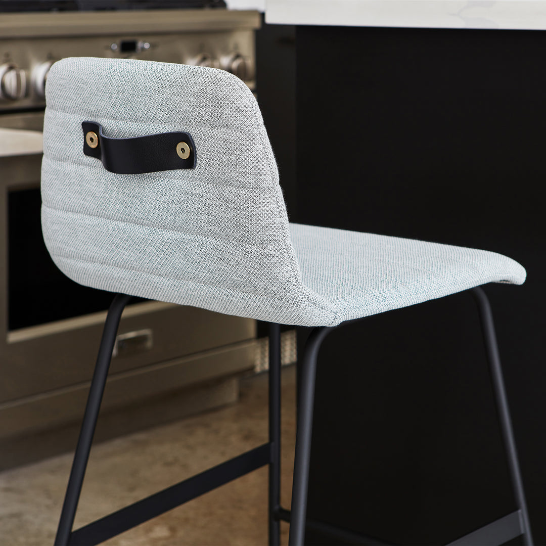 Lecture Counter Stool Upholstered