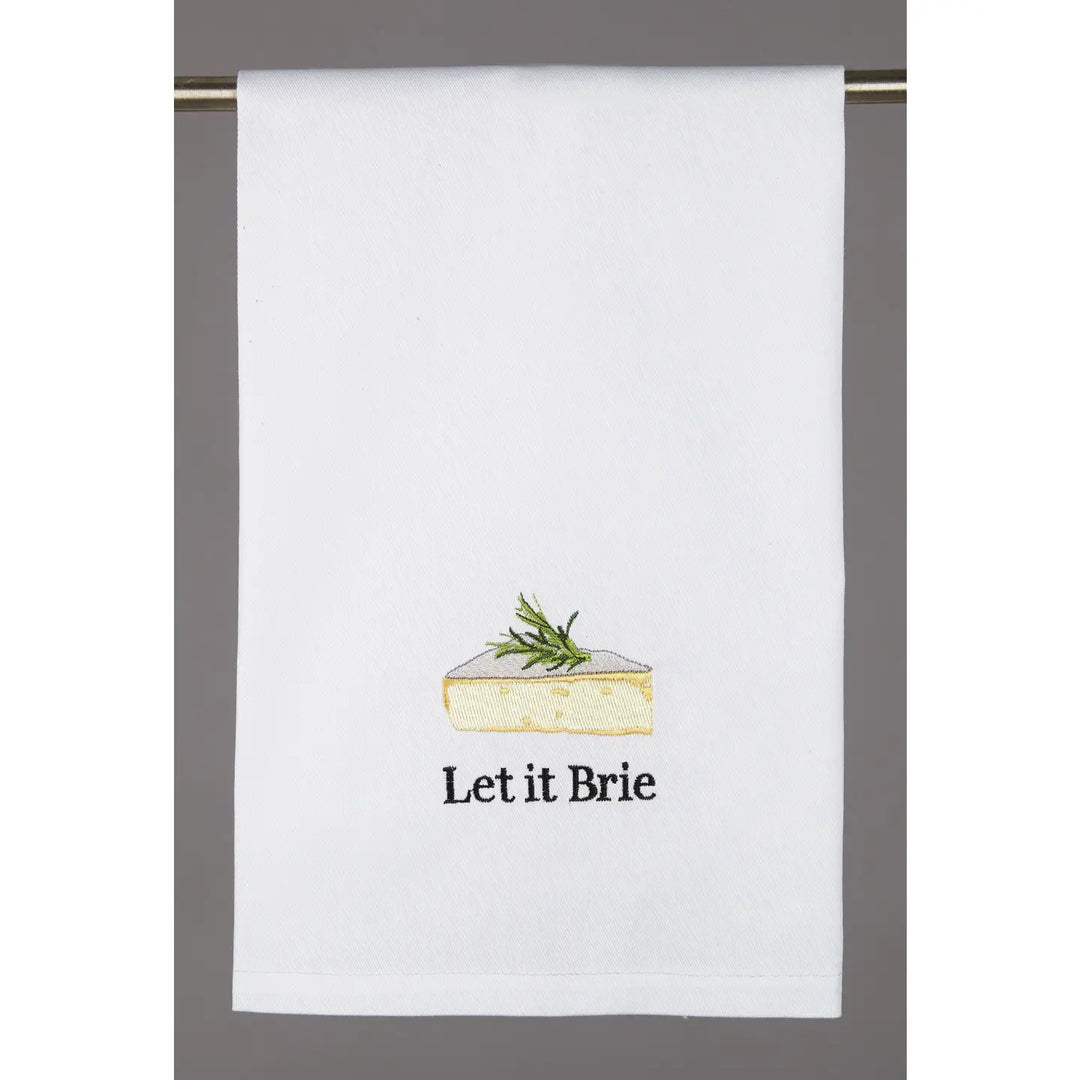 Let It Brie Kitchen Towel