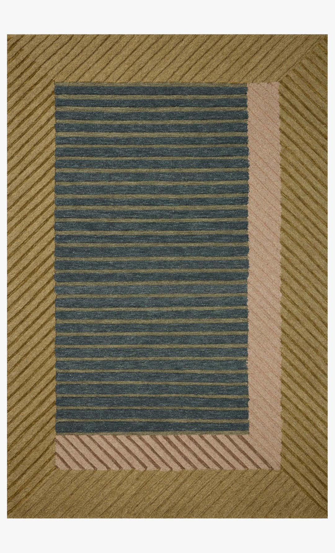Loloi Madi Green / Multi 9'-3" x 13'