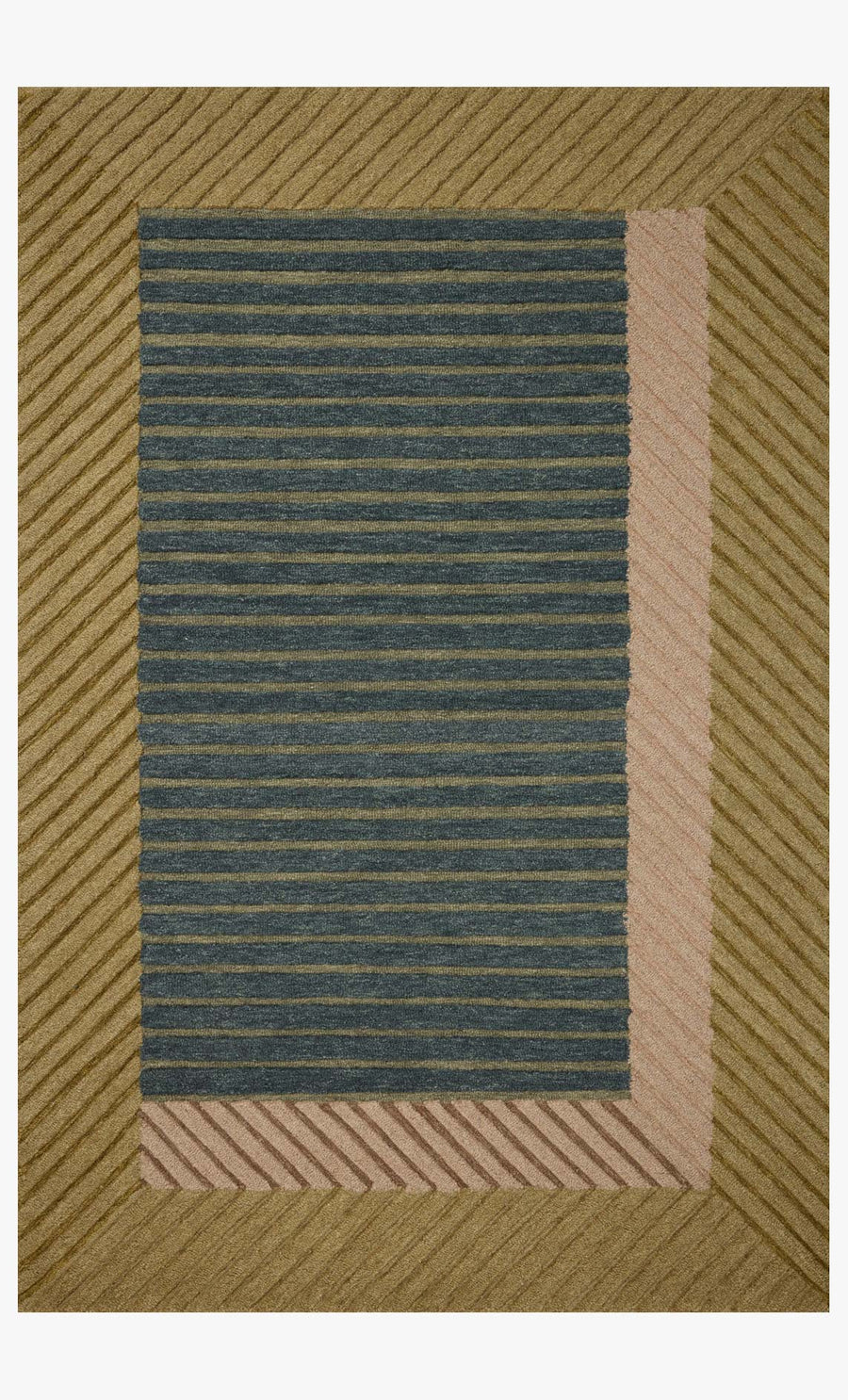 Loloi Madi Green / Multi 9'-3" x 13'