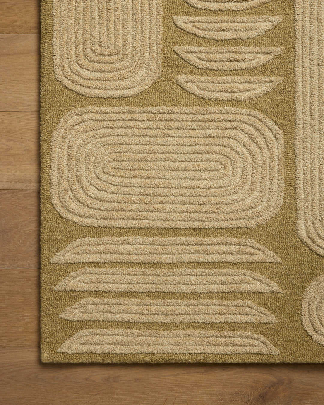 Loloi Madi Light Olive / Oatmeal Rug detail image
