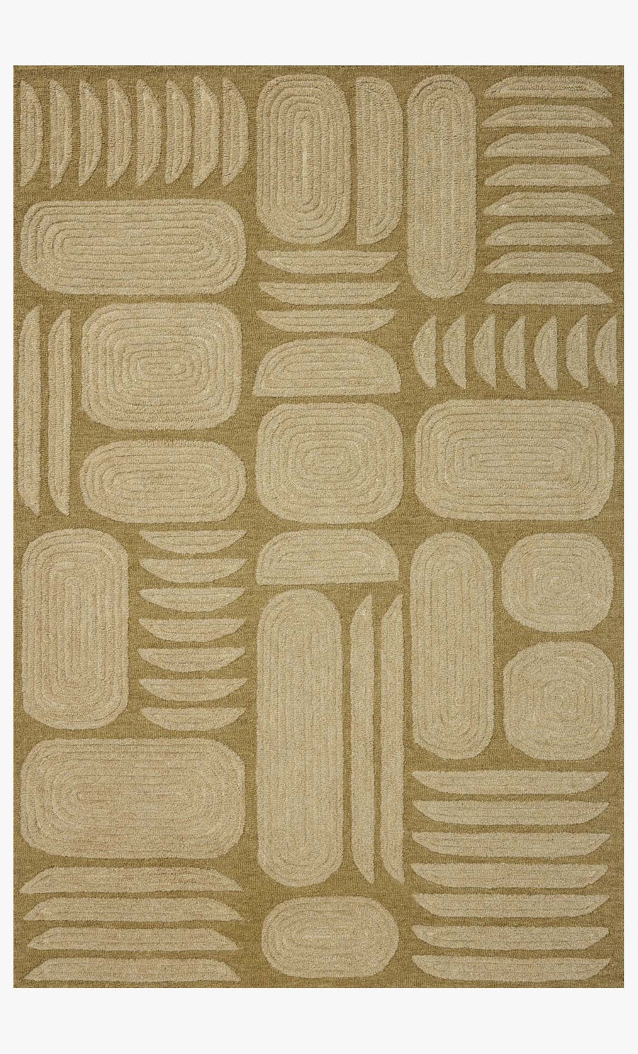 Loloi Madi Light Olive / Oatmeal 9'-3" x 13'