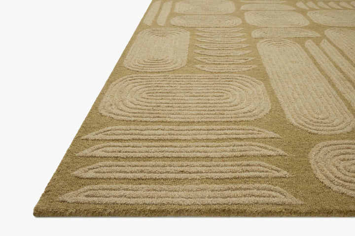 Loloi Madi Light Olive / Oatmeal Rug detail image