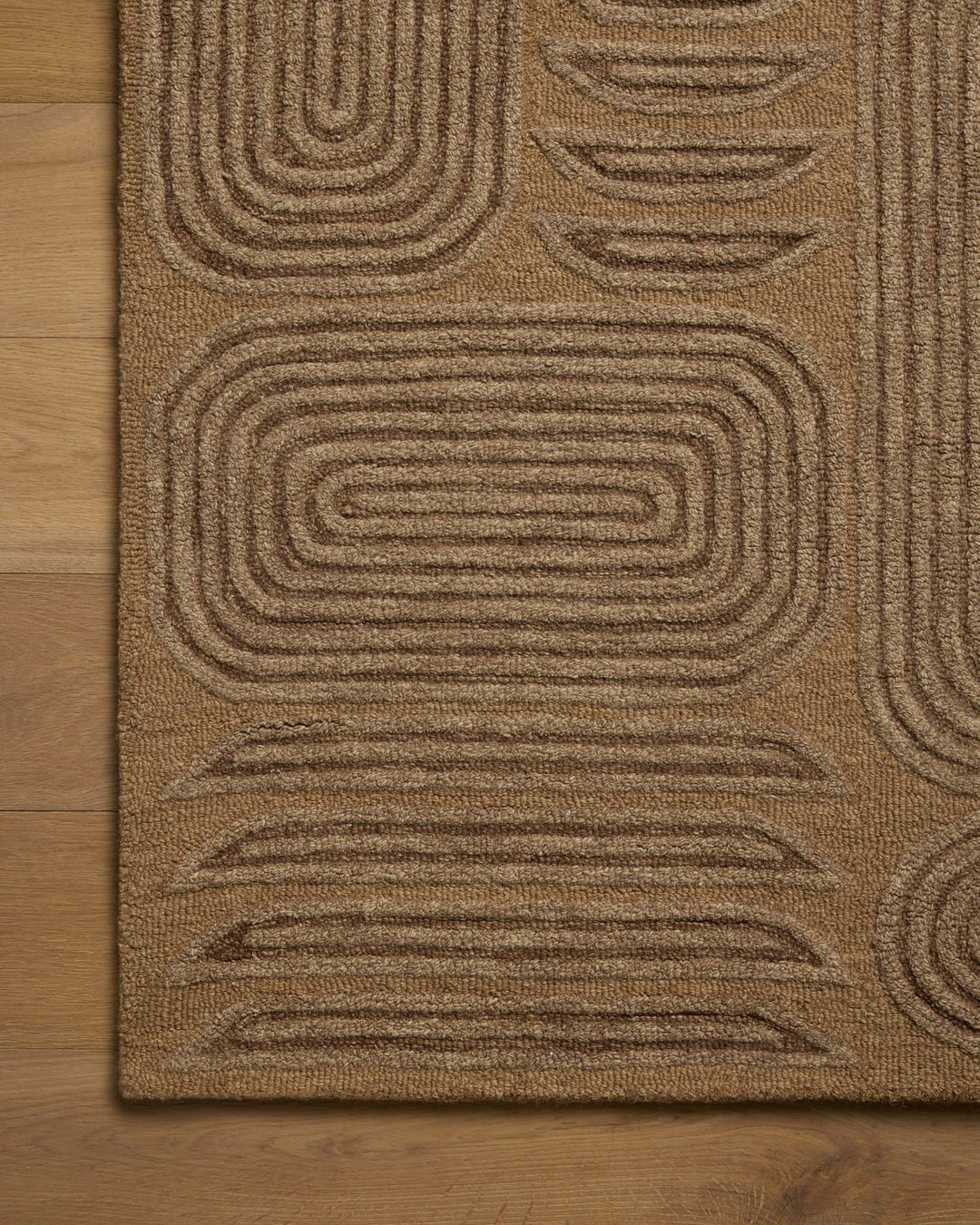 Loloi Madi Mocha / Cocoa Rug detail image
