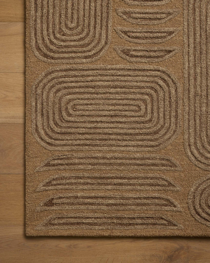 Loloi Madi Mocha / Cocoa Rug detail image