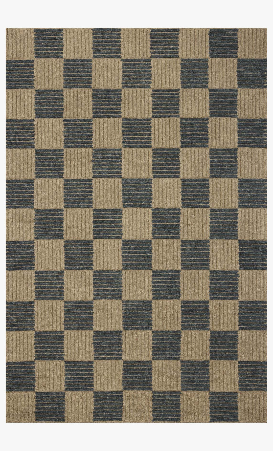 Loloi Madi Taupe / Navy 9'-3" x 13'