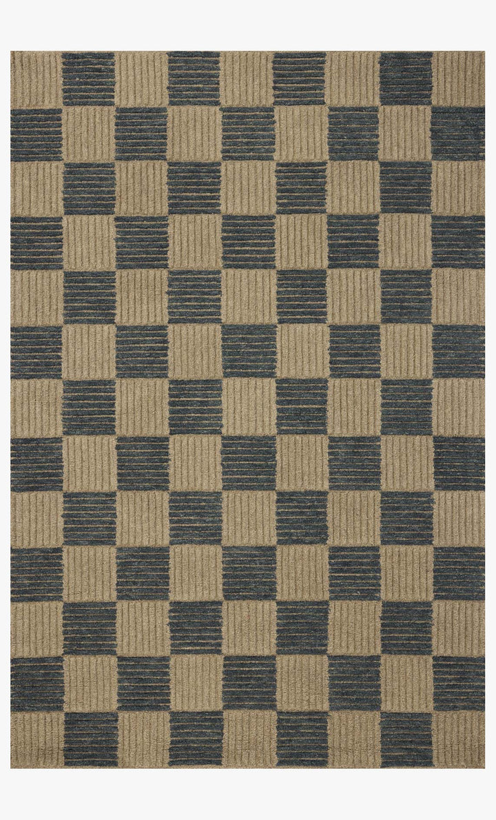 Loloi Madi Taupe / Navy 9'-3" x 13'