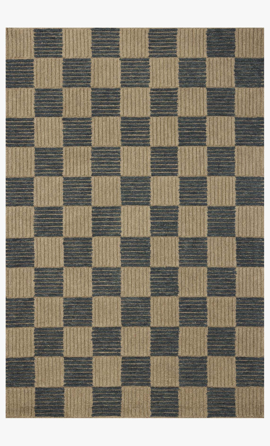 Loloi Madi Taupe / Navy 9'-3" x 13'