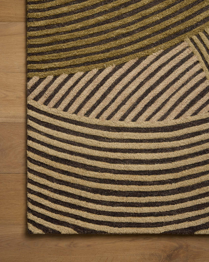 Loloi Madi Espresso / Multi Rug detail image