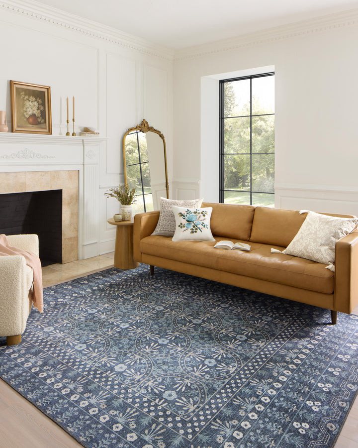 Rifle Paper Co. x Loloi Maison Rosette Blue Rugs