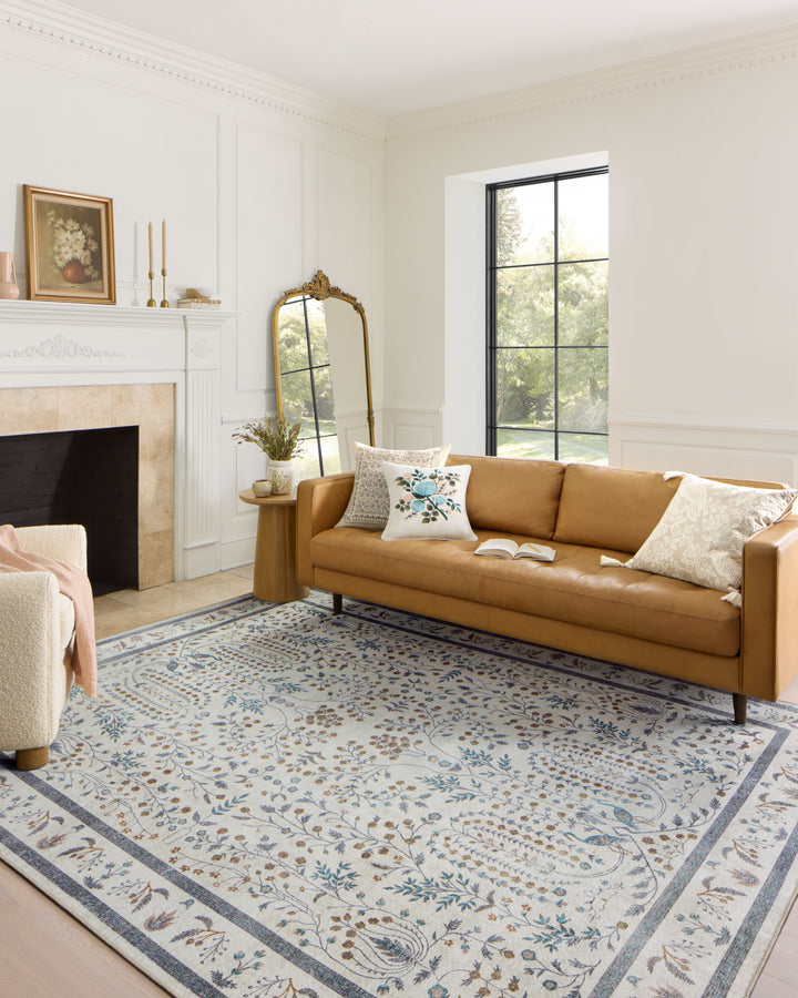 Rifle Paper Co. x Loloi Maison Wisteria Cream Rugs