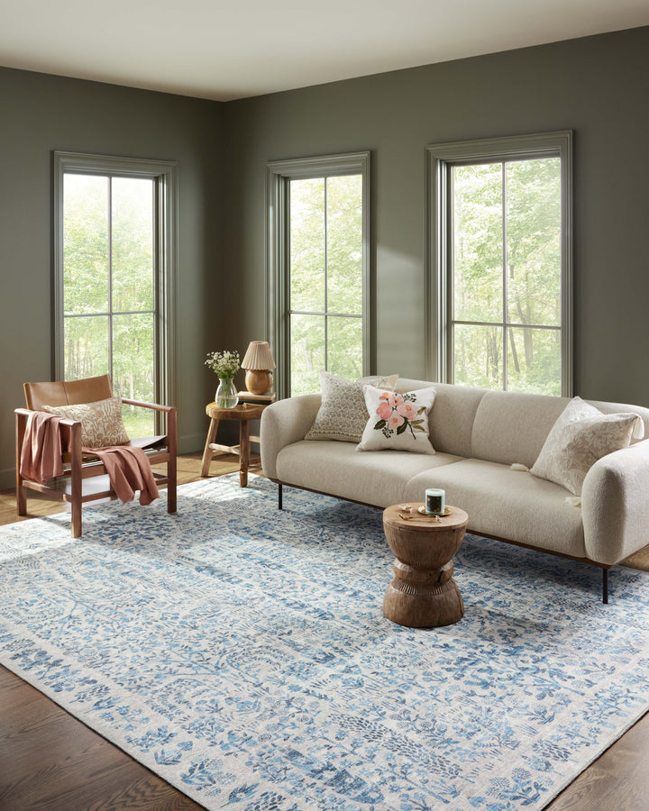 Rifle Paper Co. x Loloi Maison Blue Rugs