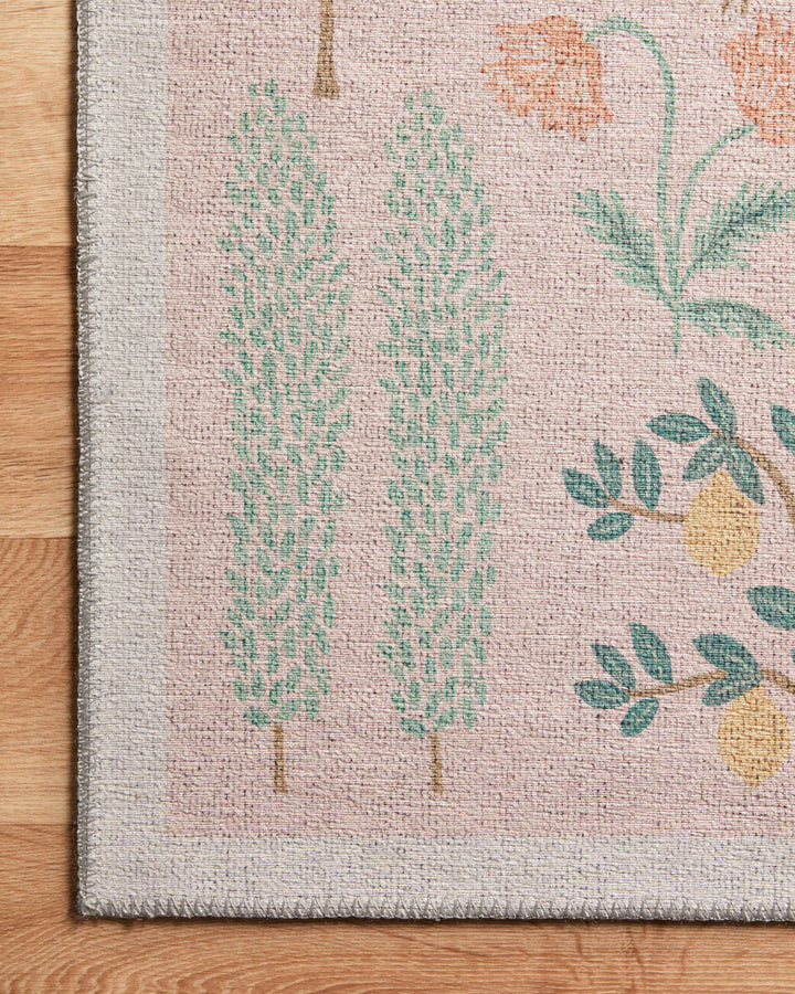 Rifle Paper Co. x Loloi Menagerie Blush Rugs