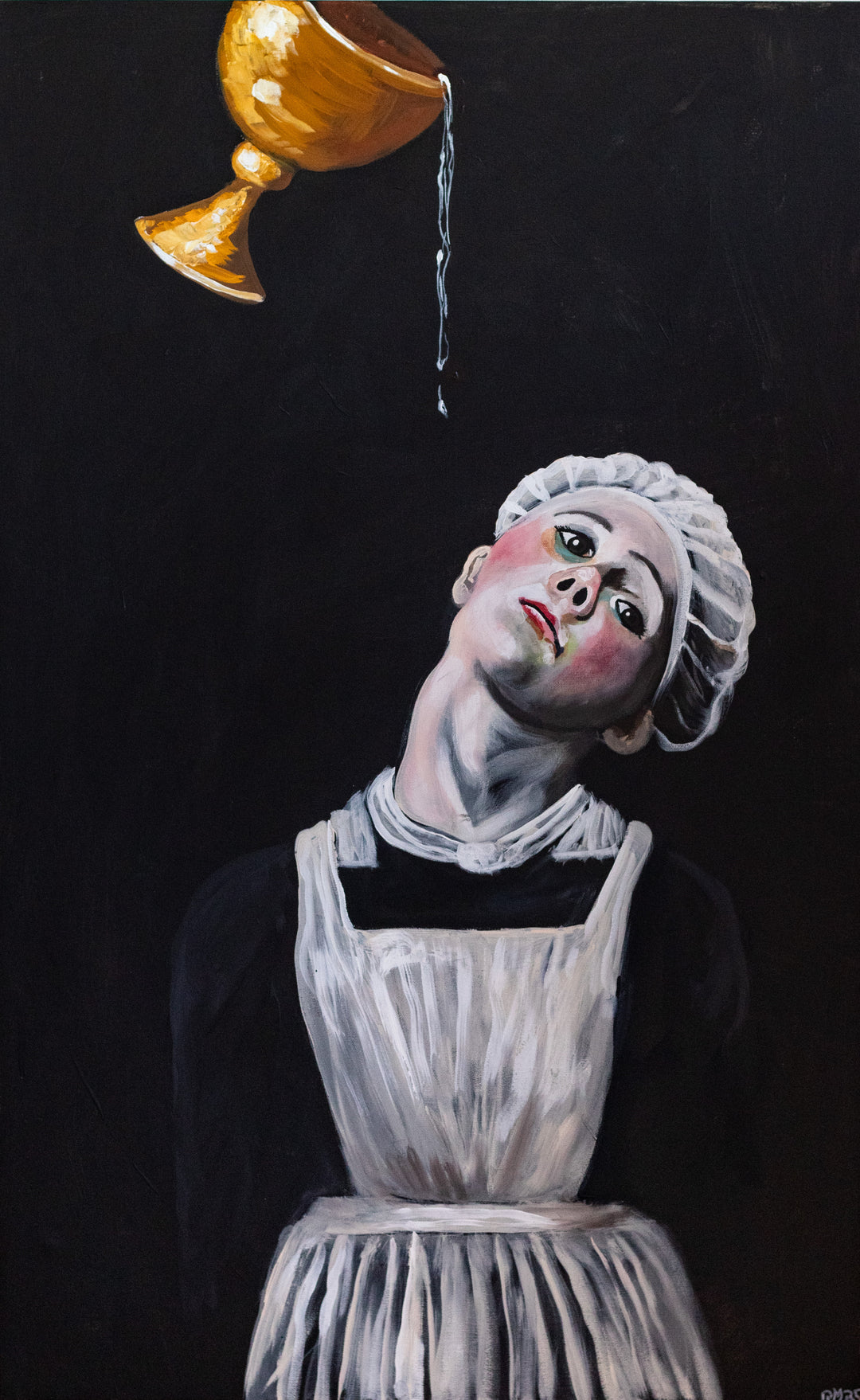 Upstairs, Downstairs | Acrylic Painting on Canvas by Robert Moore