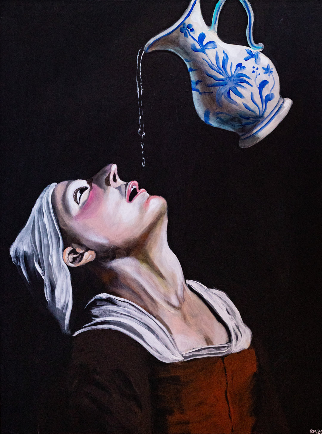 Thirst | Acrylic Painting on Canvas by Robert Moore