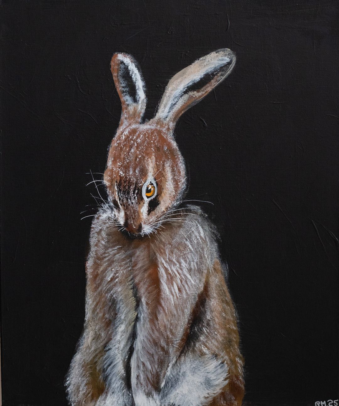 Rufus | Acrylic on Canvas by Robert Moore