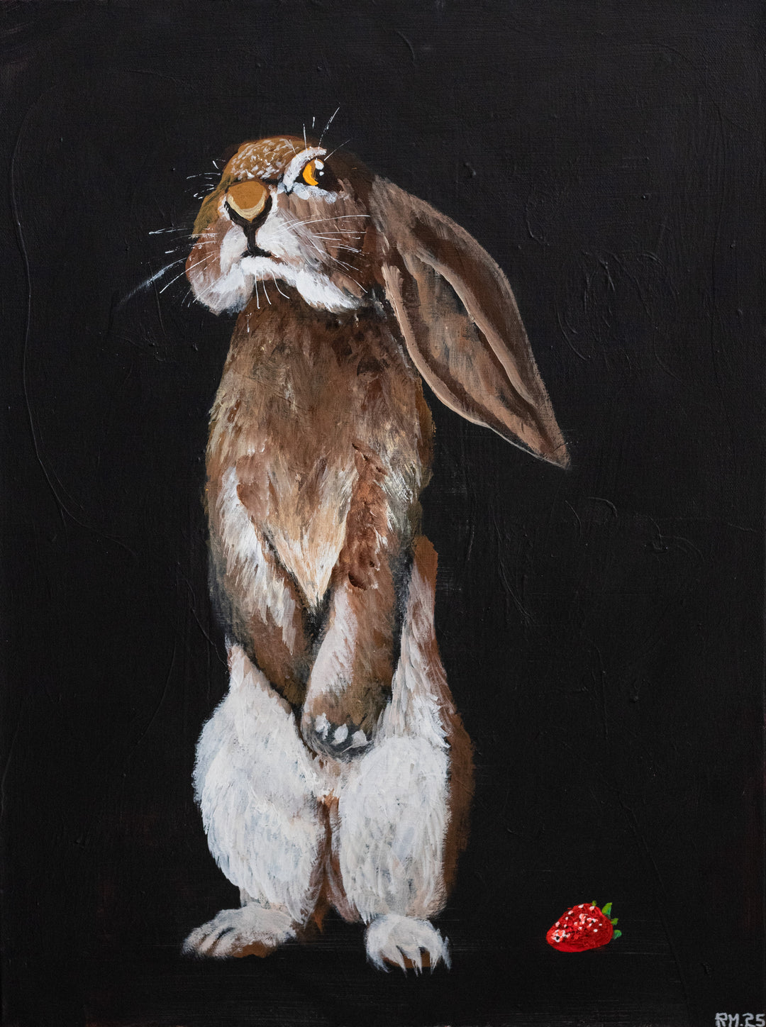 Max | Acrylic on Canvas by Robert Moore