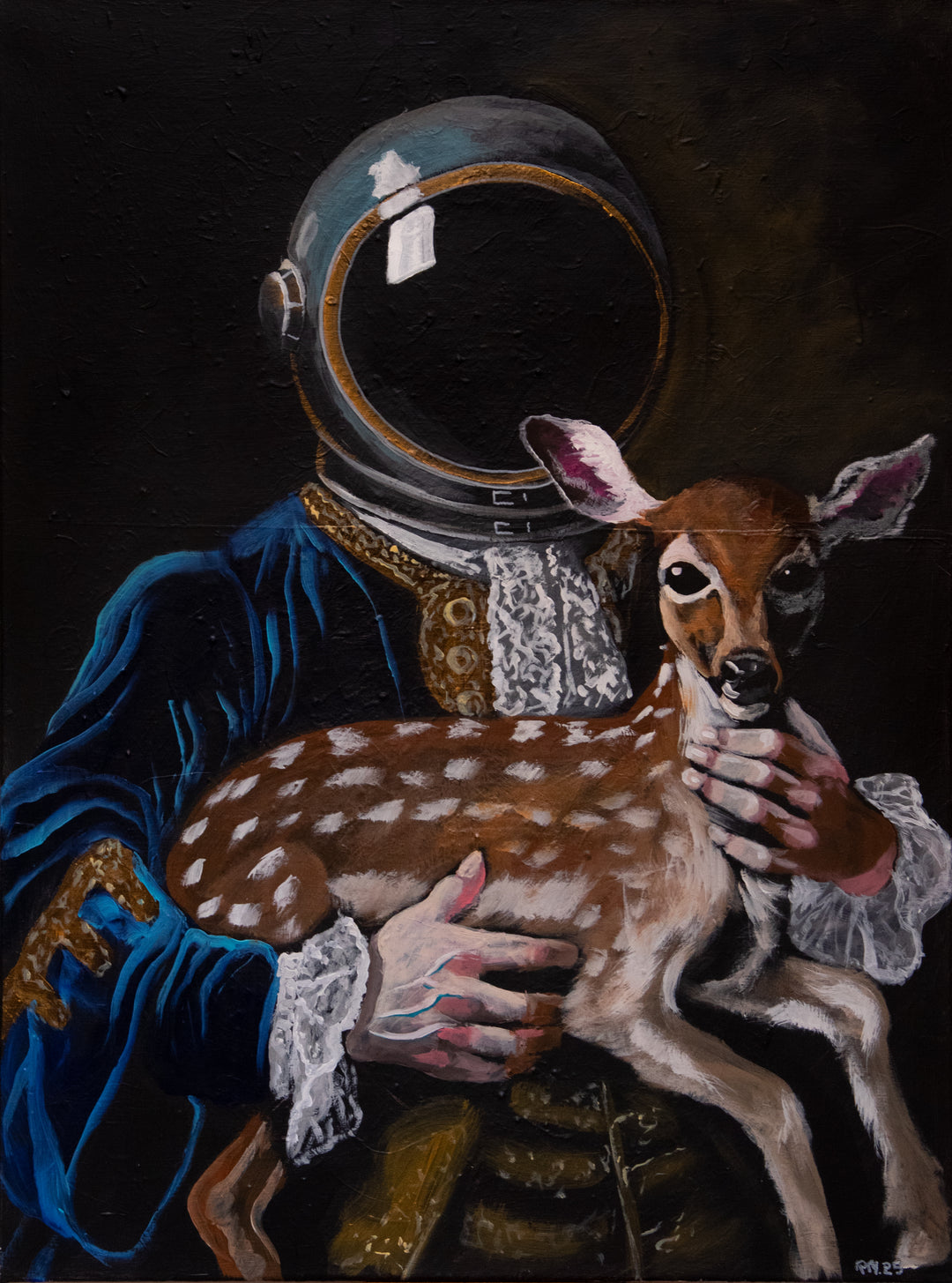 Holdings | Acrylic Painting on Canvas by Robert Moore