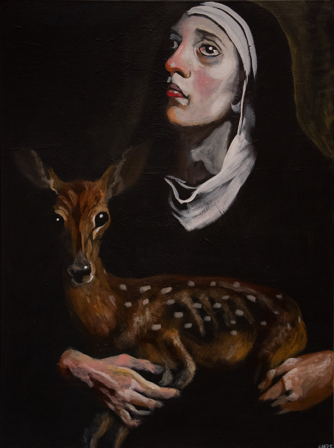 Innocence  | Acrylic Painting on Canvas by Robert Moore