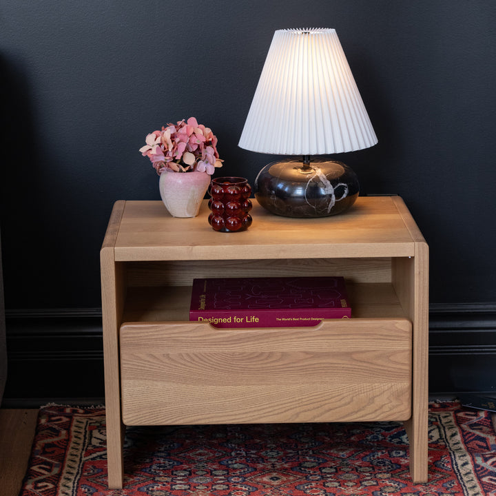 Hudson Solid Wood Nightstand | Verbois
