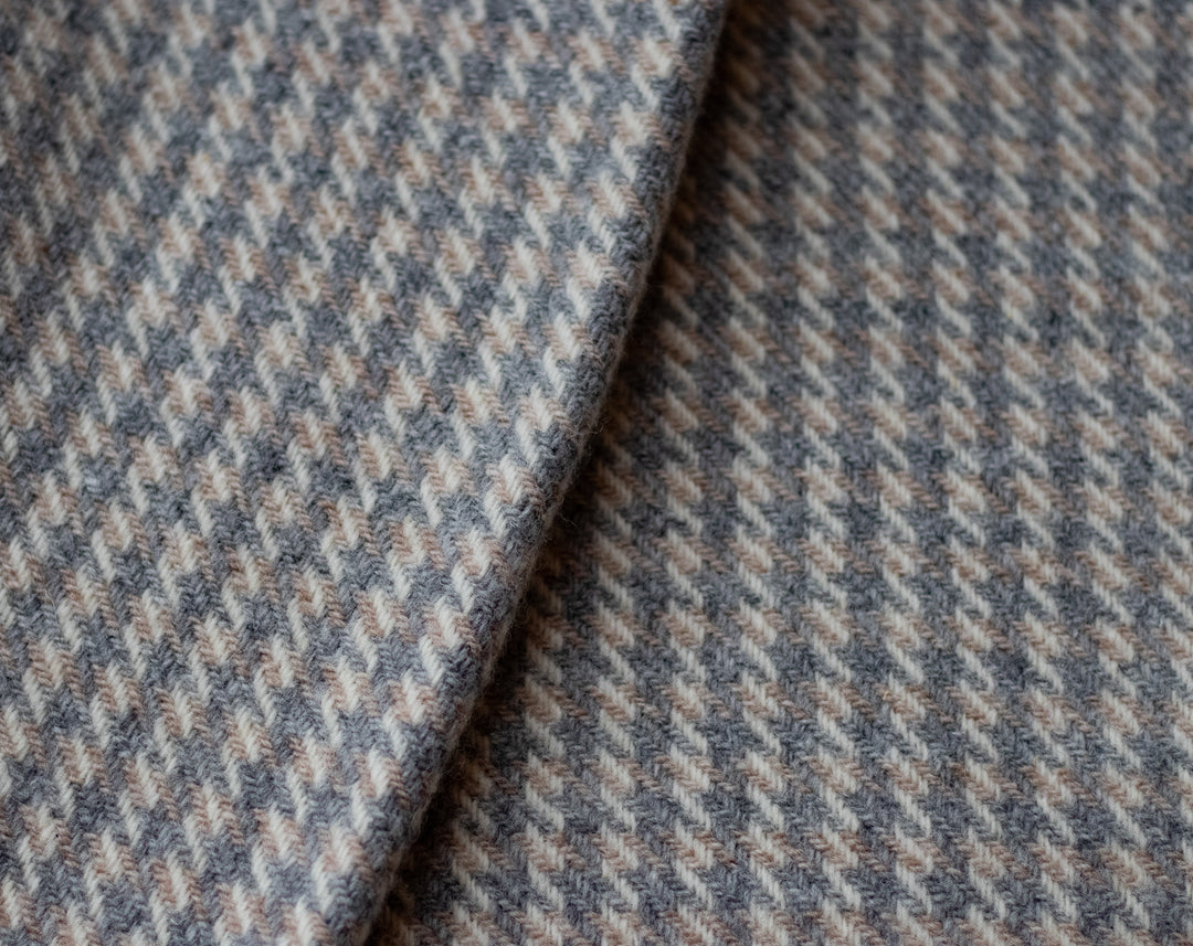 The Canadian Blanket - Greige and Natural Wool