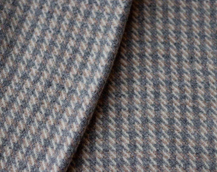 The Canadian Blanket - Greige and Natural Wool