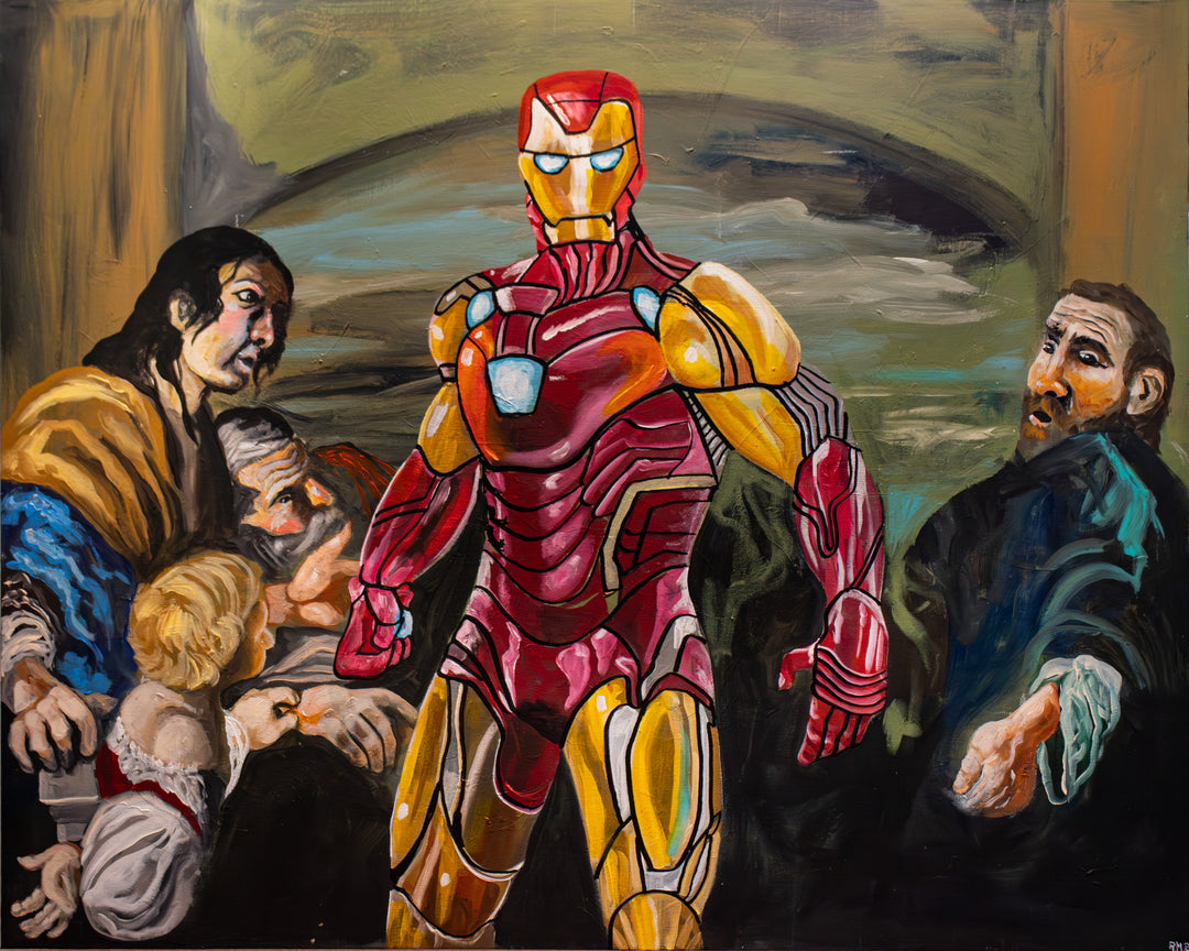 We are the stories we tell ourselves | Acrylic Painting on Canvas by Robert Moore