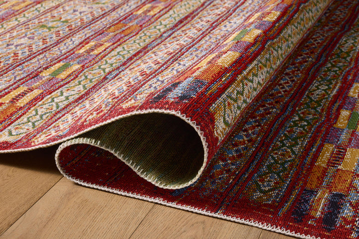 Loloi Mika Red / Multi Rugs