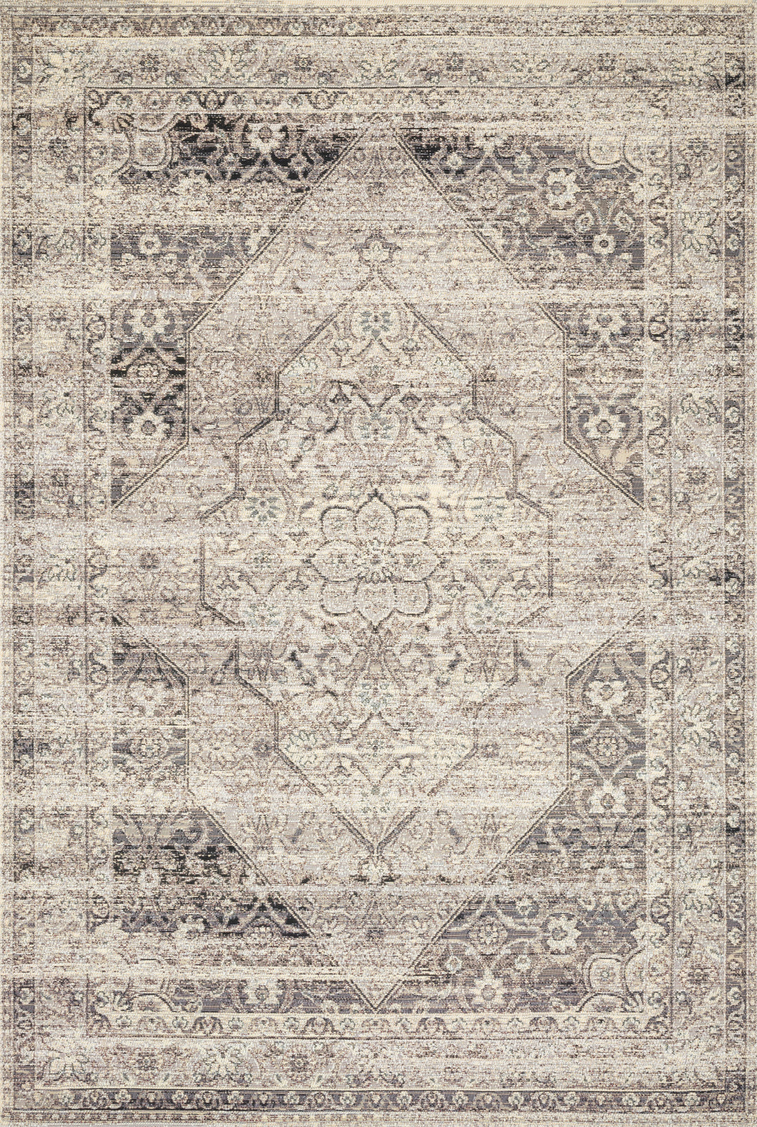 Loloi Mika Stone / Ivory Rugs