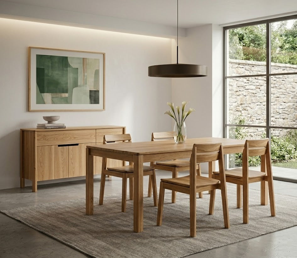 Miley Solid Wood Dining Table | Verbois