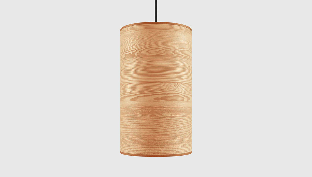 Gus Modern Milton Pendant Light, Small, White Cord