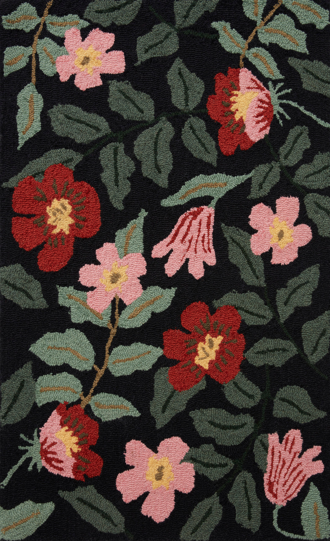 Rifle Paper Co. x Loloi Minnie Black / Multi Rugs