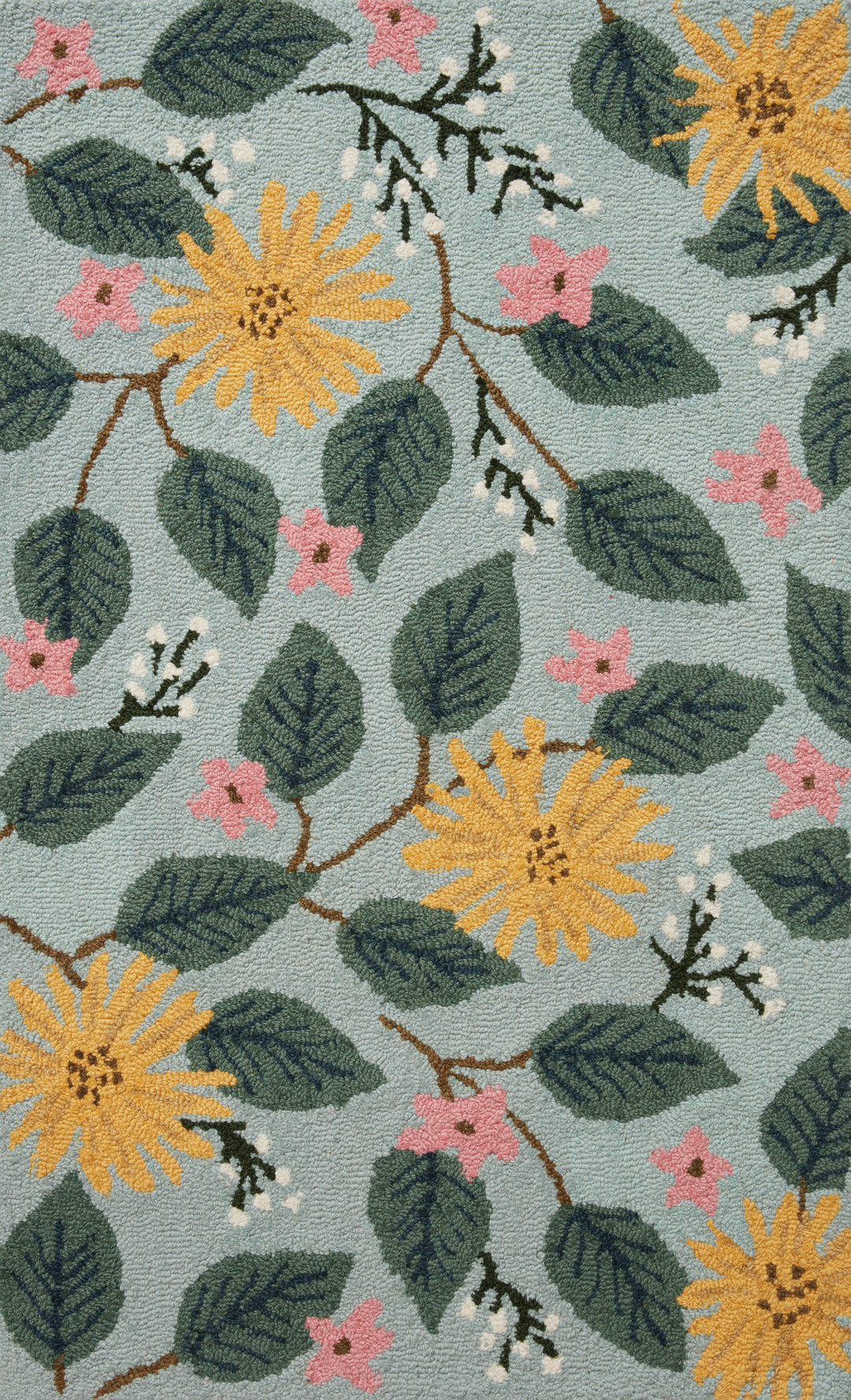 Rifle Paper Co. x Loloi Minnie Lt. Blue Rugs