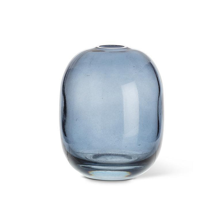 Medium Barrel Bud Vase Blue