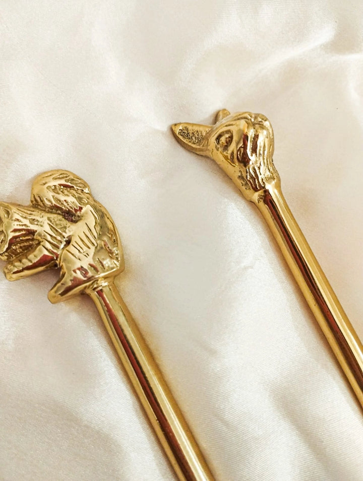 Animal Brass Spoon