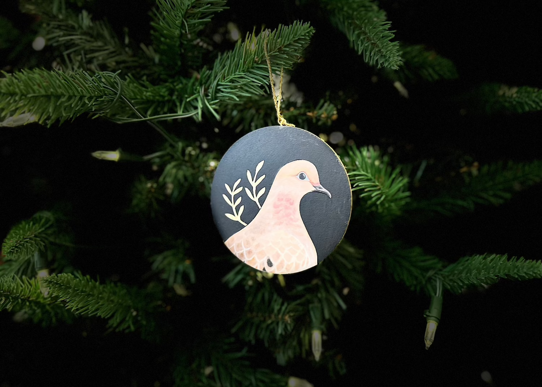 Tree Ornament - Mourning dove #2