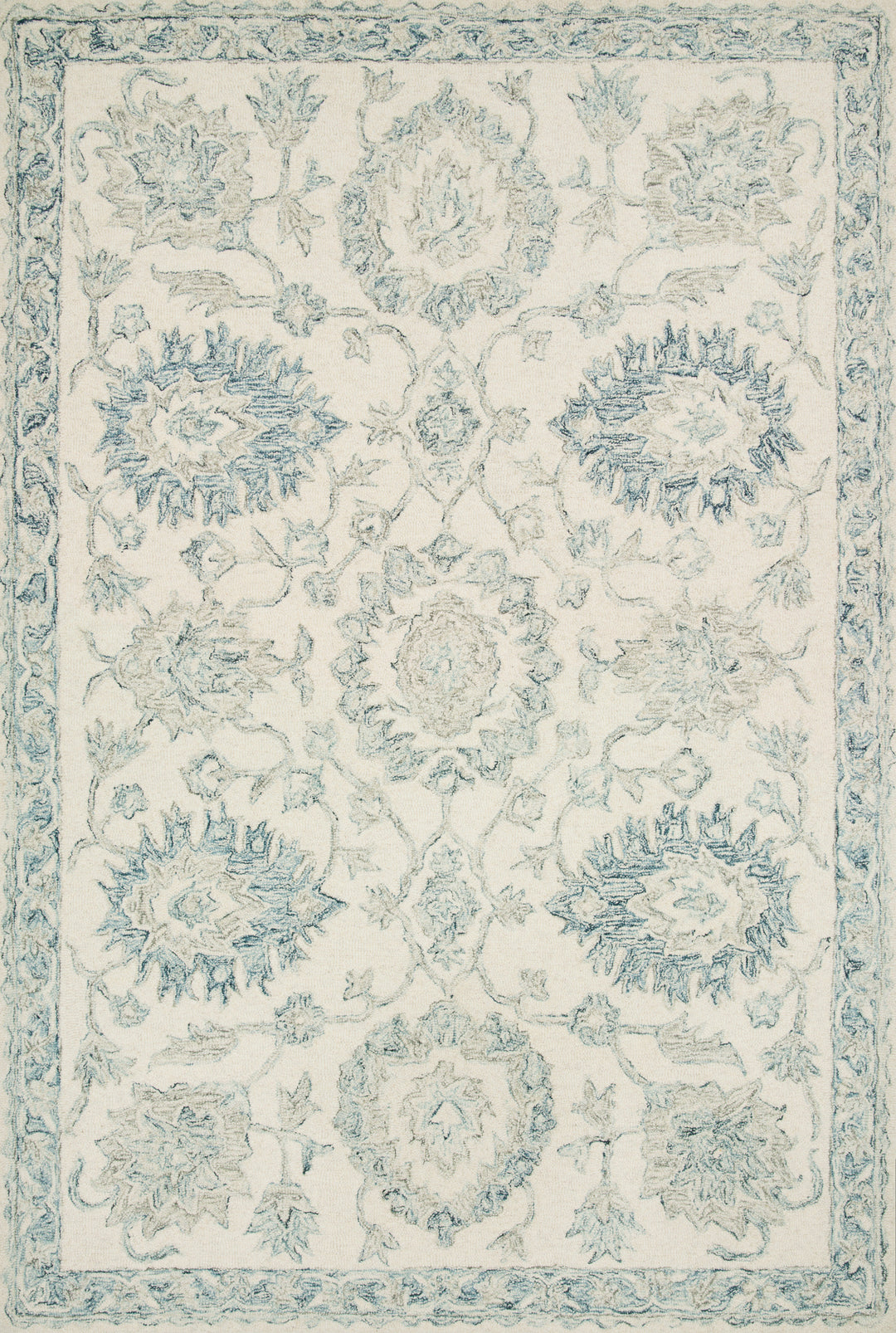 Loloi Norabel Ivory / Blue Rugs